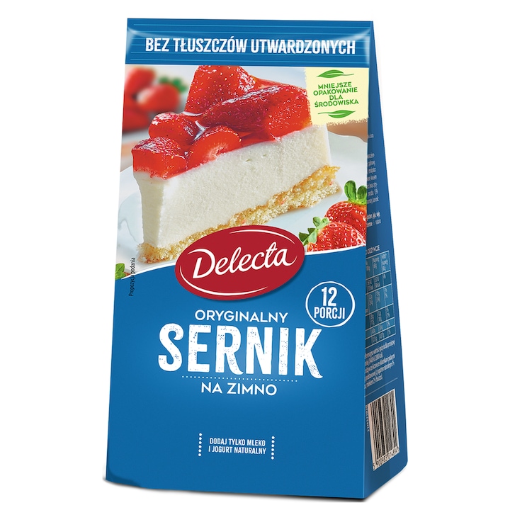 Amestec pentru cheesecake Delecta, gust smantana, 154g