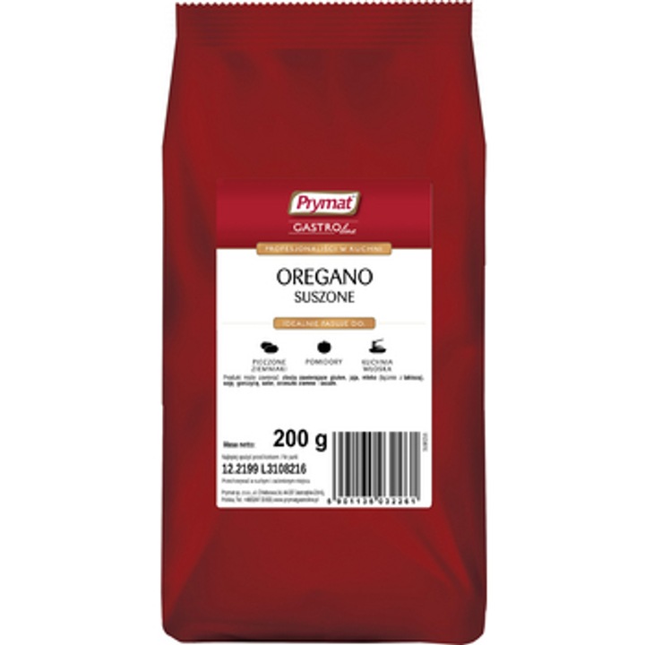 Oregano uscat 200g set GastroLine