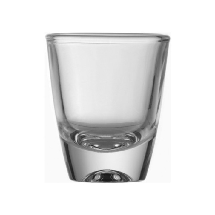 Kieliszek GINA 30 ml, transparent, 43x51x51mm