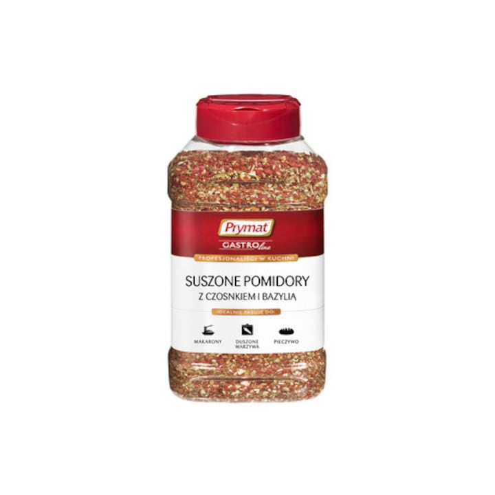 Amestec de condimente Prymat, cu rosii uscate, usturoi si busuioc, 350g