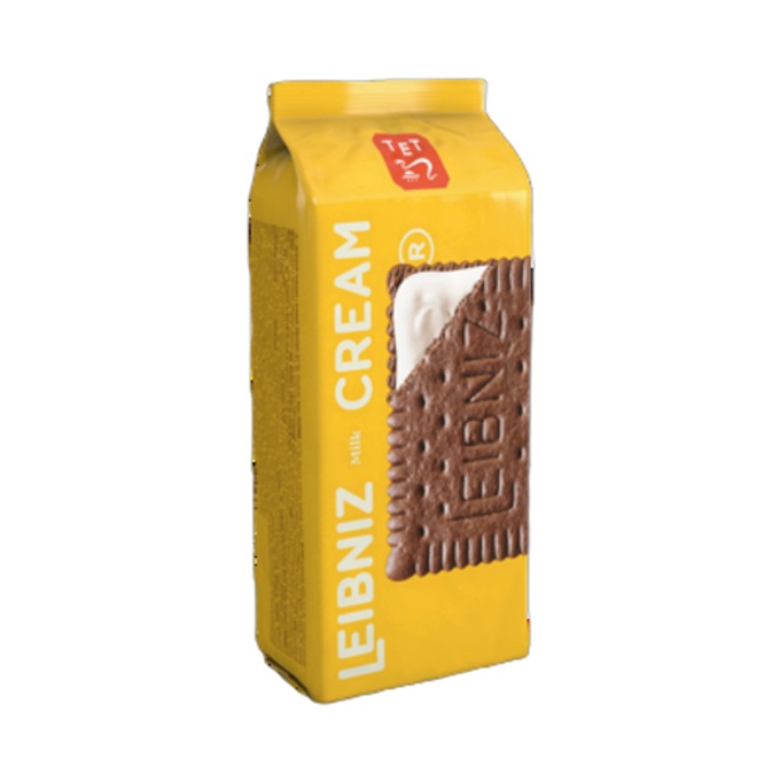 Biscuiti LEIBNIZ, Crema de lapte, 190g