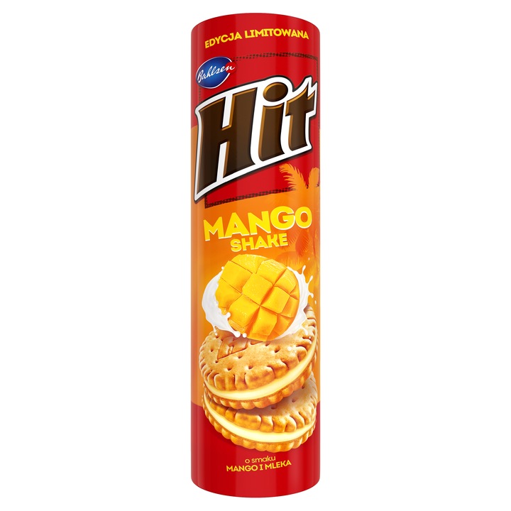 Set de biscuiti HIT Mango Shake, 220g, multicolor