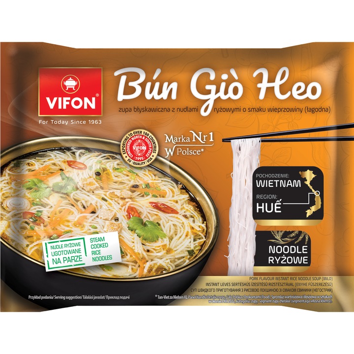 Supa instant, VIFON, 65 g, BUN GIO HEO
