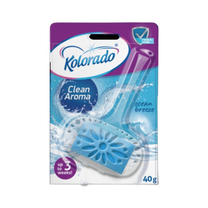 Odorizant WC KOLORADO Clean Aroma Ocean Breeze, 40g