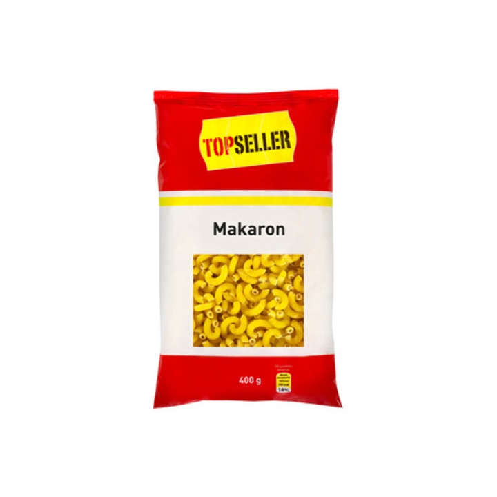 Paste fainoase, TOPSELLER, 400 g, fara oua, contine gluten