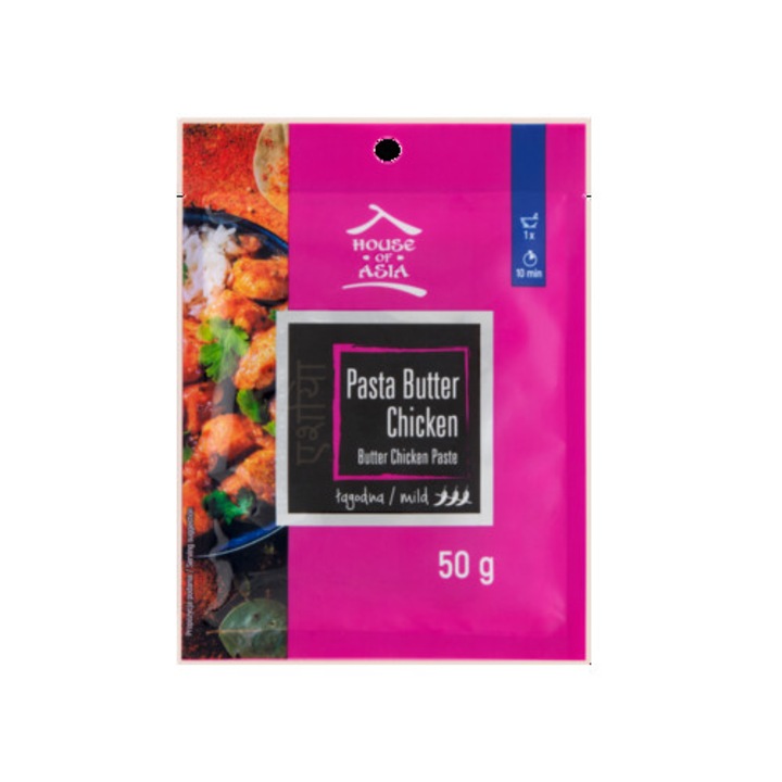 Sos Butter Chicken, House of Asia, 50g, crema, aromat