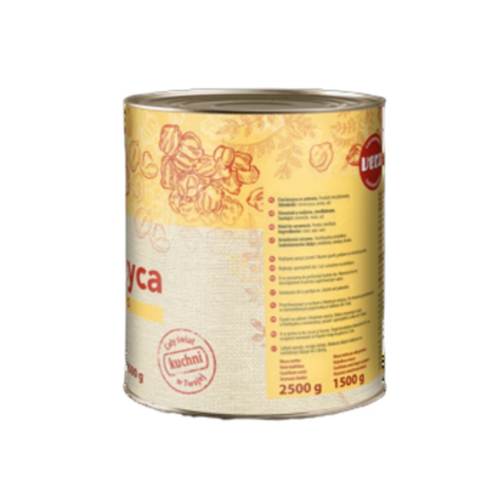 Naut in saramura Vera, 2,5 kg, bogata in proteine, fara alergeni