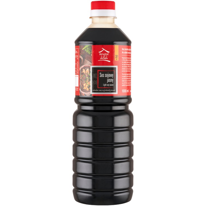 Sos soia House of Asia 1000 ml, vegan, din China, 38% soia