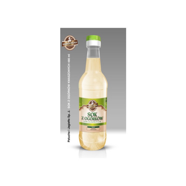 Suc de castraveti murati, KUCHNIA POLSKA, 480ml, 0-22°C, 0,53kg