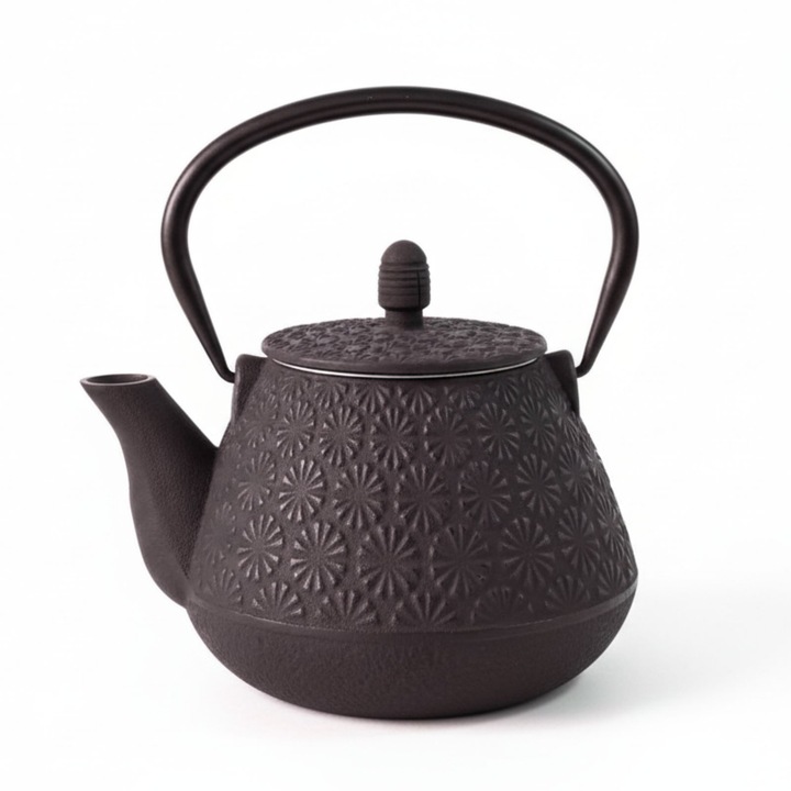 Ceainic din fonta cu infuzor TAKI, 1000 ml - negru