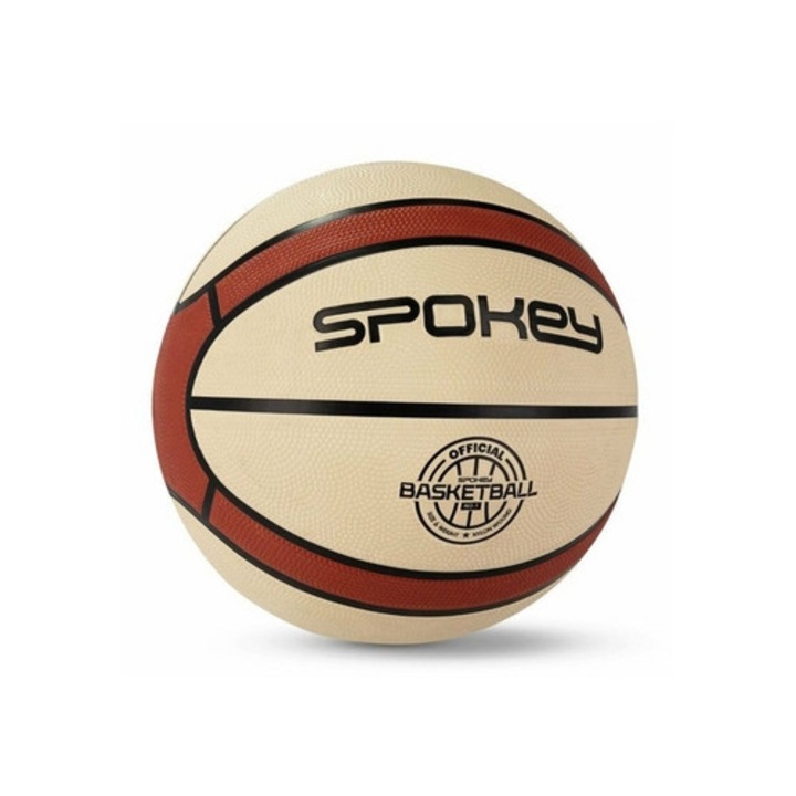 Minge de baschet Dager, 14 panouri, culoare bej, dimensiune 7, set