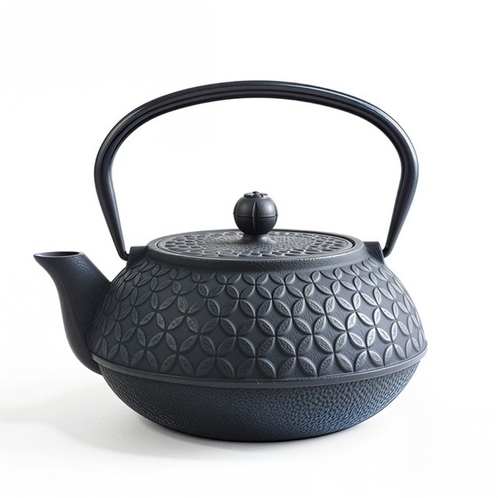 SABI öntöttvas teáskanna szűrővel, 1000 ml - fekete