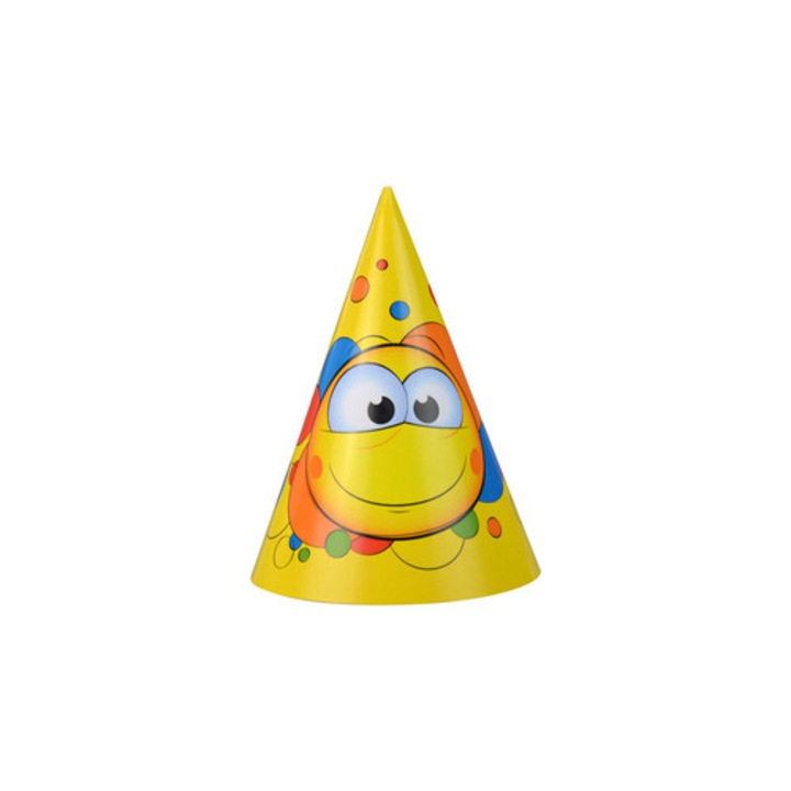 6 darabos party sapka szett, Arpex, Többszínű