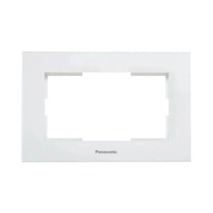 Rama priza Schuko, Panasonic, Karre Plus, alb