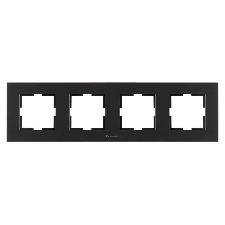 Rama orizontală Karre Plus, Panasonic, aluminiu, negru