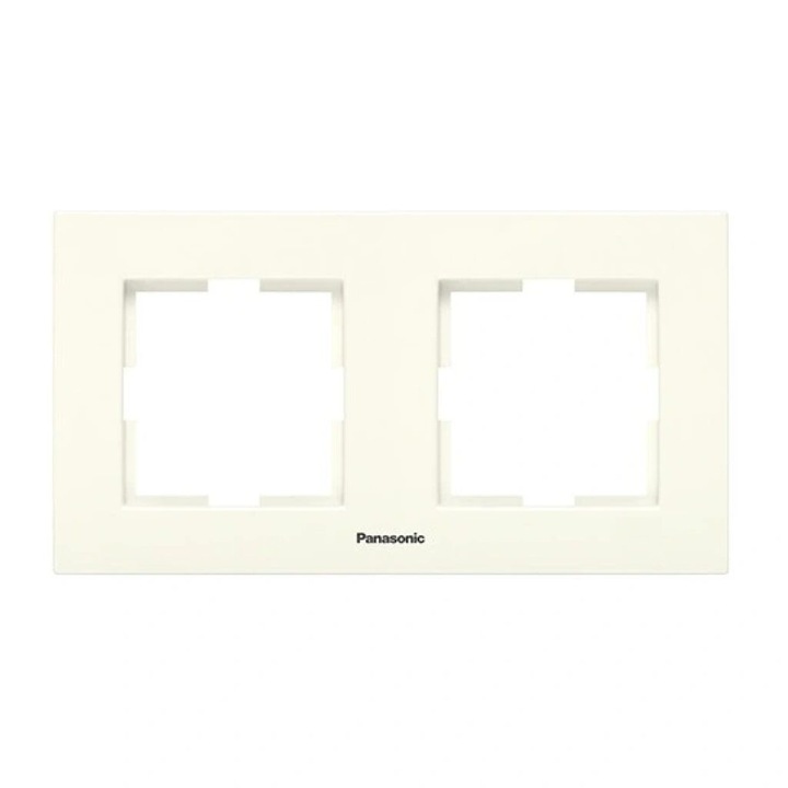 Rama orizontală Karre Plus, Panasonic, bej