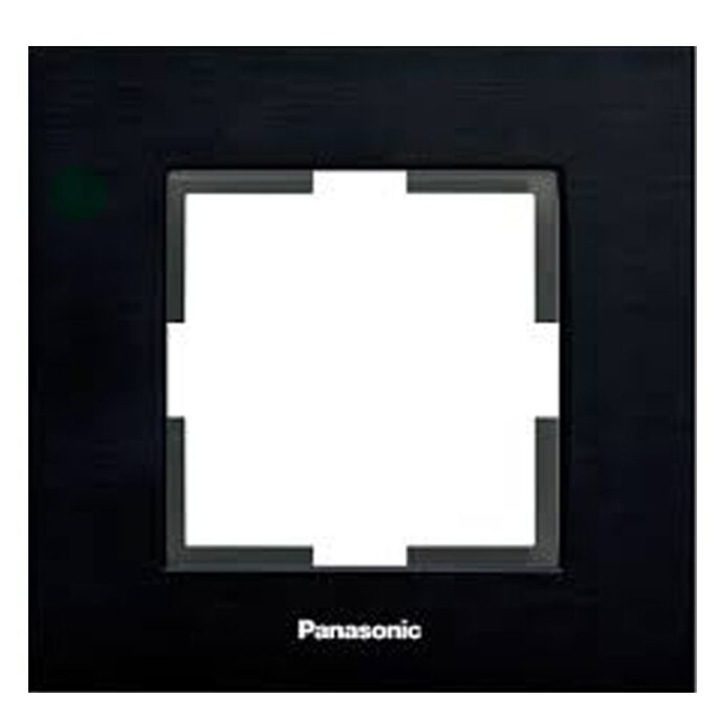 Rama simplă, Panasonic, Karre Plus, aluminiu, negru