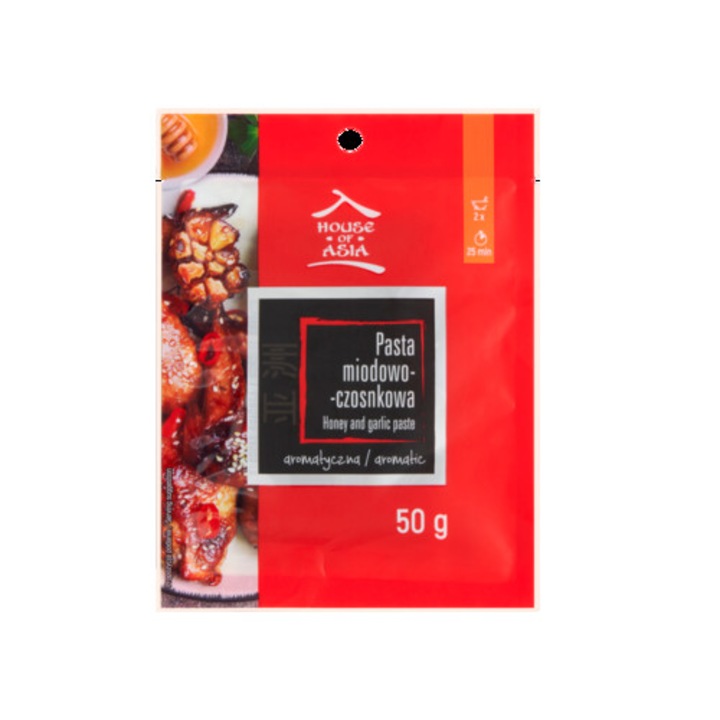 Sos miod si usturoi House of Asia, 50g, fara conservanti, vegetarian