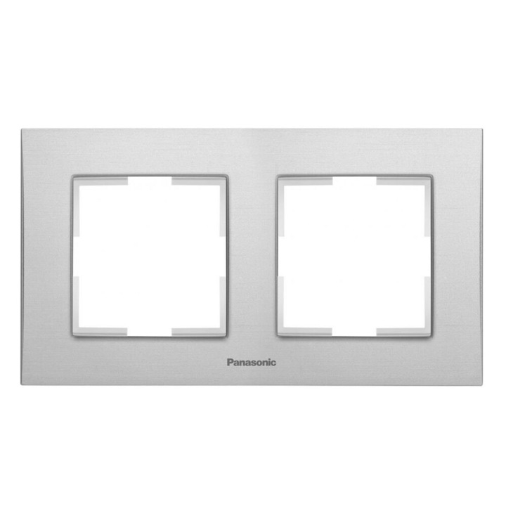 Rama 2 orizontal Panasonic aluminiu argintiu