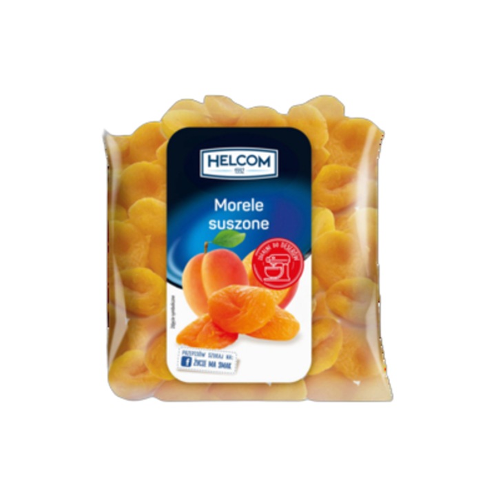 Caise uscate, Helcom, 1 kg, fara samburi, conservate cu dioxid de sulf