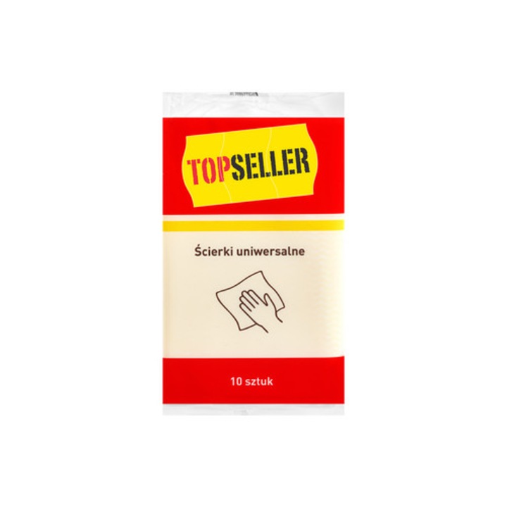 Bureti si lavete TOPSELLER, set 10 bucati, multicolor, 33x52cm
