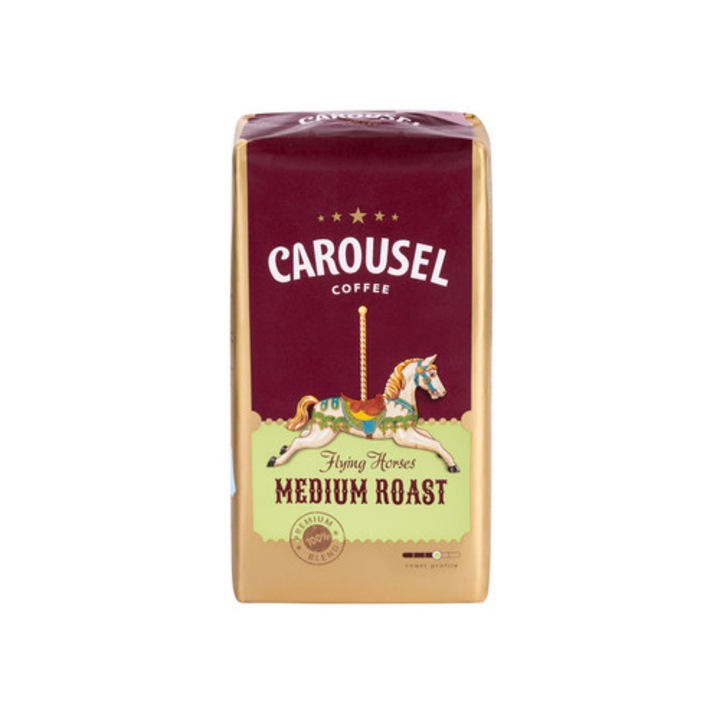 Őrölt kávé, Carousel, Arabica, 100% Arabica, 500g