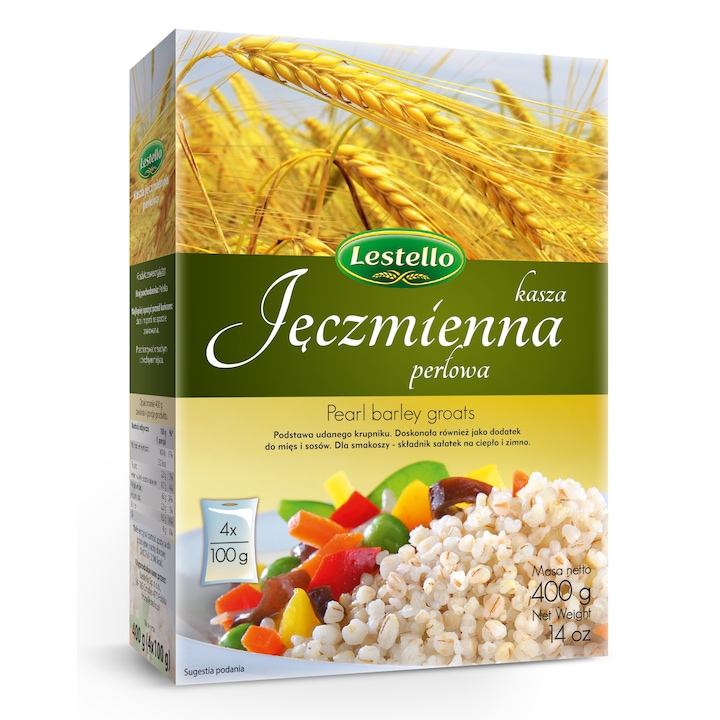 Hrisca, Lestello, 400g, 4 portii, fara gluten