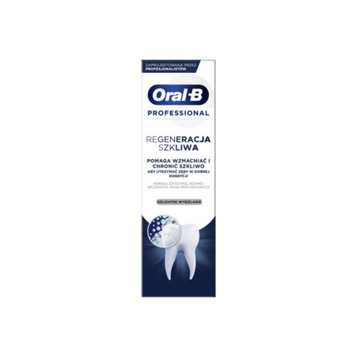 Паста за зъби, Oral-B, регенерация на емайла, с флуор, ментол, 75 мл