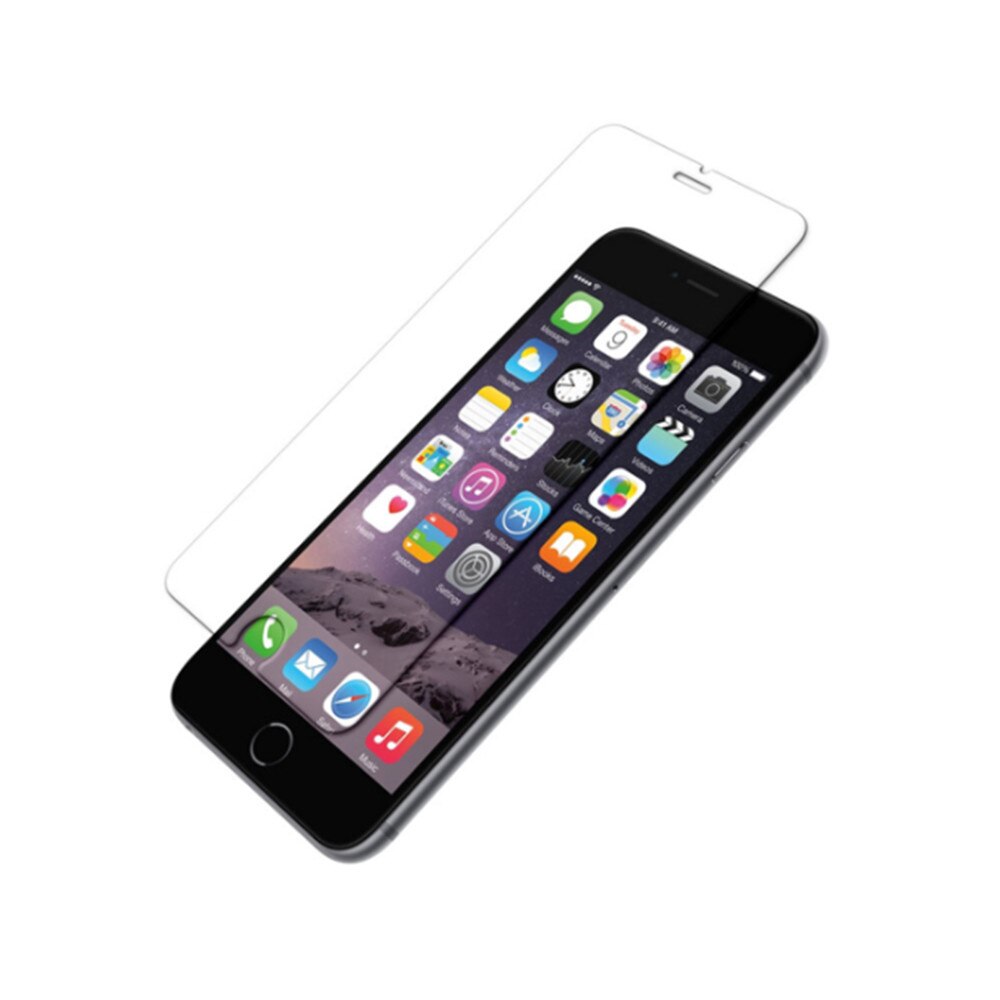 Folie ecran sticla securizata Gold Tempered Glass pentru iPhone 6/6S