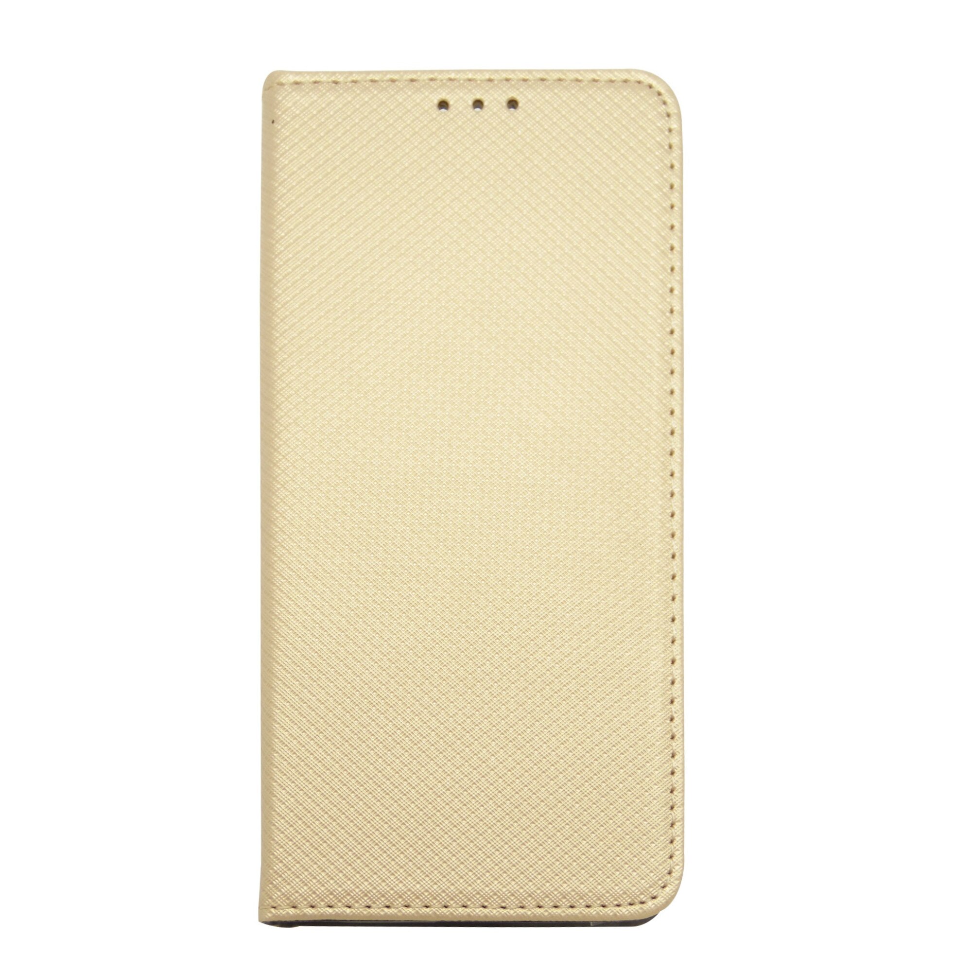 Husa tip carte cu stand GreenGo Smart Magnet aurie pentru Samsung Galaxy A5 (SM-A520) 2017
