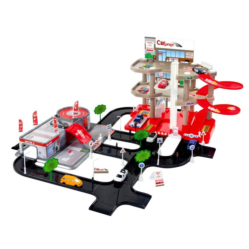 Supergaraje Megacar combinate cu sistem stradal