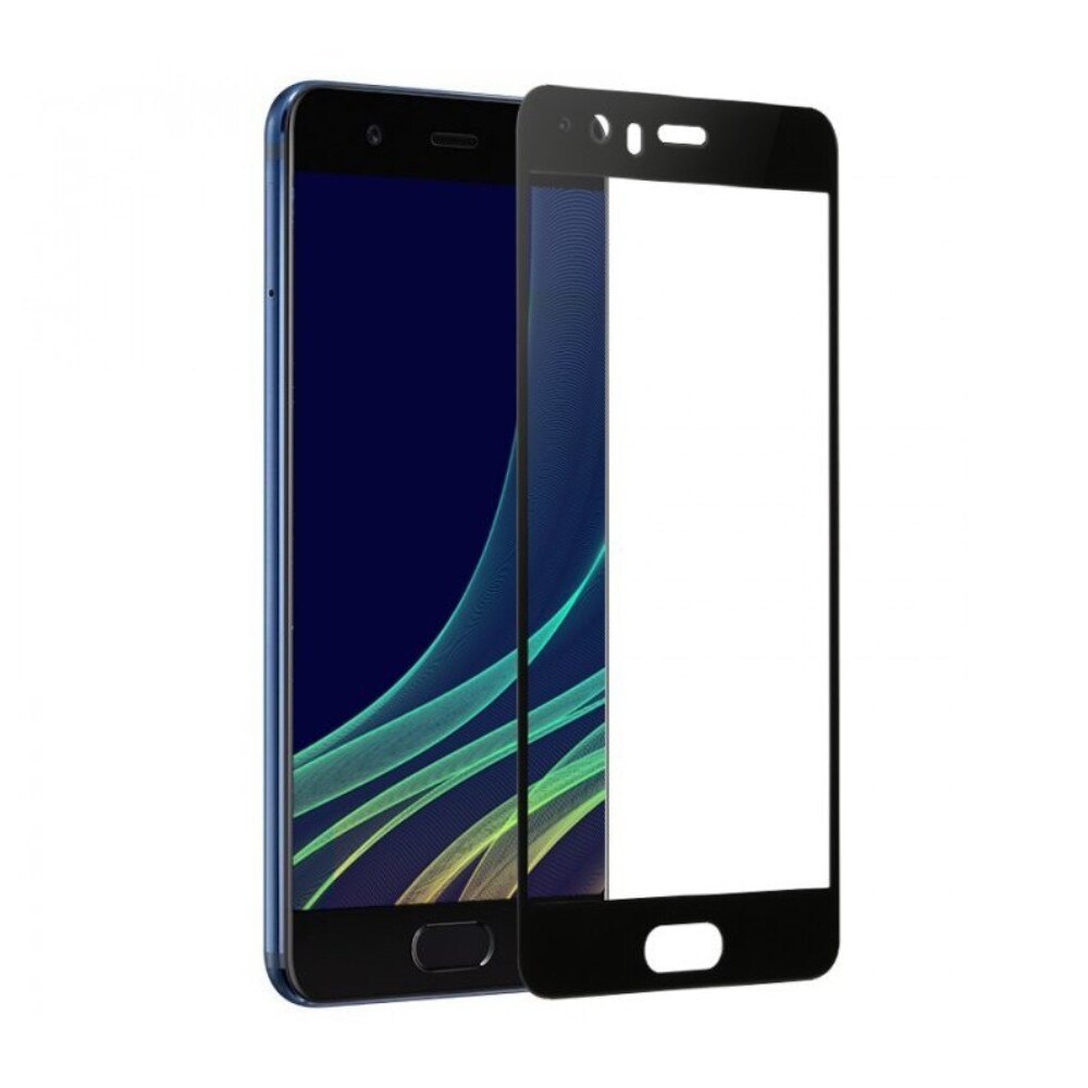 Folie din sticla 3D full size EuroCELL pentru Huawei P10, negru
