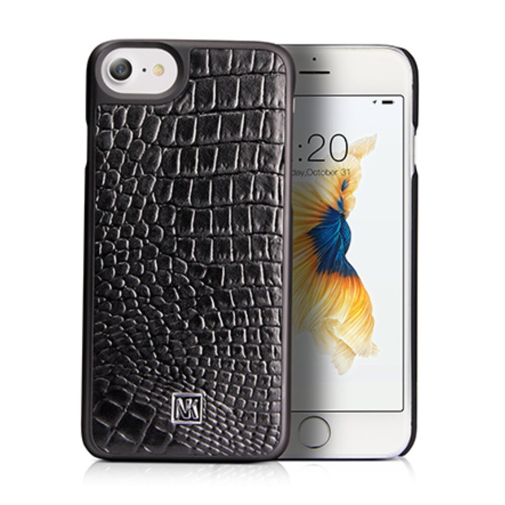 Husa spate Nuoku Croc pentru iPhone 7Plus/8Plus, negru