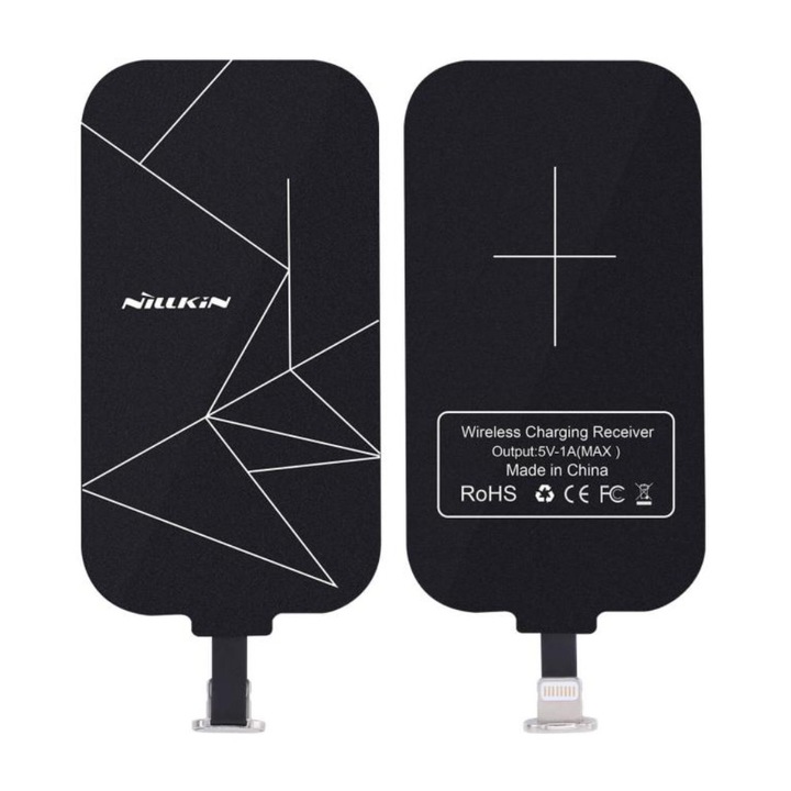 Adaptor wireless Nillkin Magic Tags cu mufa iOS, negru