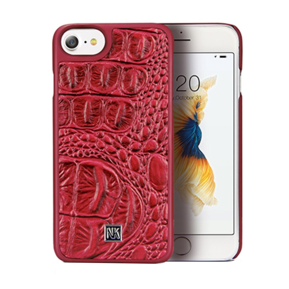 Husa spate Nuoku Croc pentru iPhone 7/8, rosu