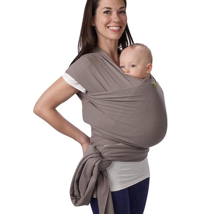 Sistem Ergonomic Wrap elastic Boba Grey Bumbac