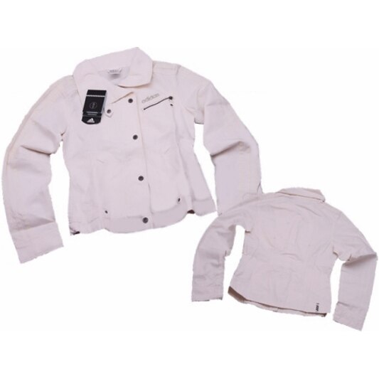 Jacheta Adidas Feel pentru femei, Alb, S