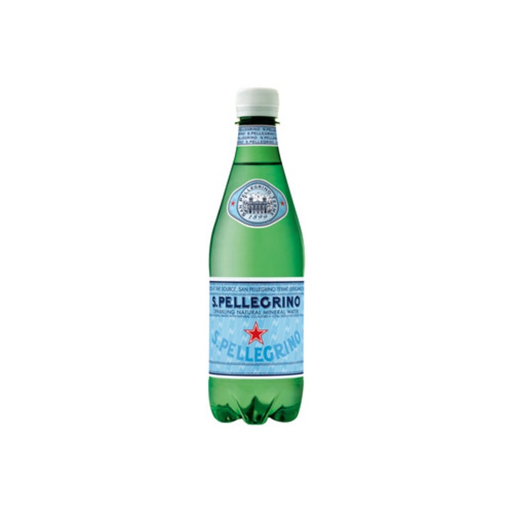 Apa minerala naturala carbogazoasa, S.Pellegrino, 0.5 l