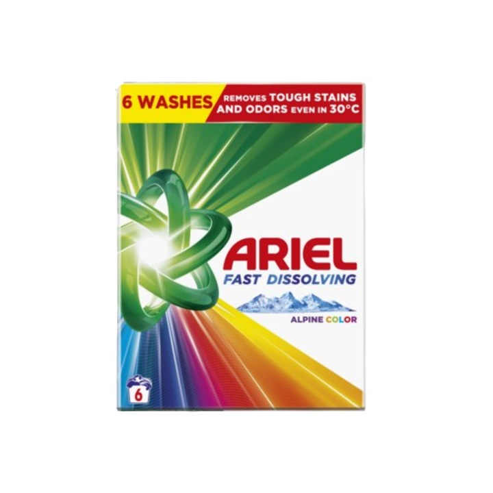 Ariel Color капсули за бързо разтваряне, 330гр, 6 изпирания, за цветни тъкани