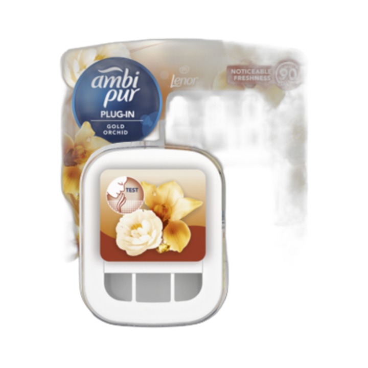 Ambi Pur 3Volution Electric Air Freshener, set start, Gold Orchid, 20 ml