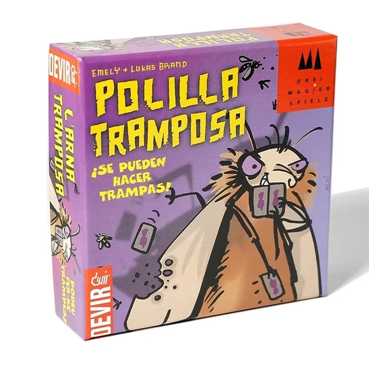 Devir Három Varázsló társasjáték, 3-5 játékos, 15-25 perc, 7 éves kortól