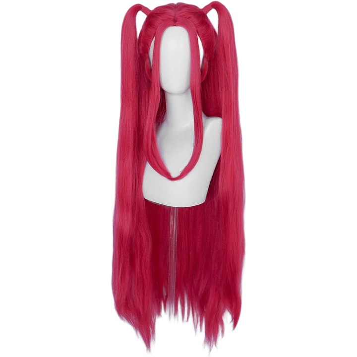 Peruca femei, HUNTRIX, Saja, Rosu