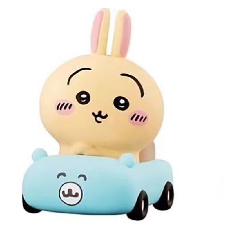 chikuwa★ Figurina Chiikawa Hachiware, stil cartoon, unisex, 6cm, set 1 buc