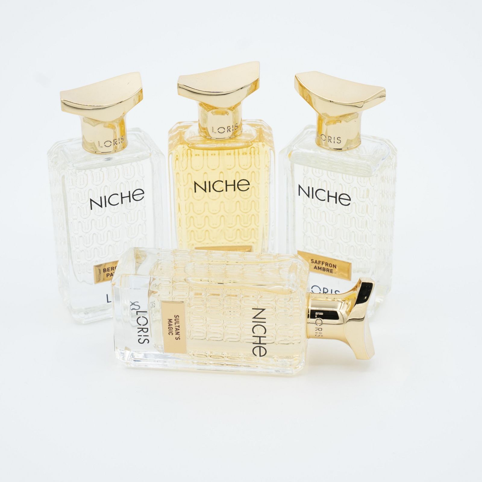 LORIS Niche Sultan's Magic Extrait De Parfum 70 Ml - Orientalischer Luxusduft Mit Goldenem Verschluss