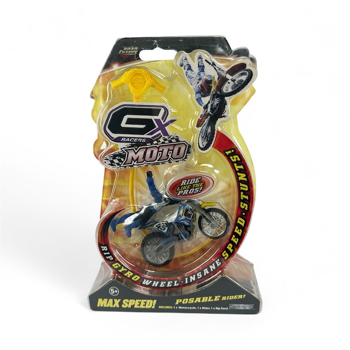 Motorkerékpár GX Moto 130606-4 F, Kaszkadőrmotor, GX giroszkóp technológiával, Különböző kaszkadőr rámpák, Kék