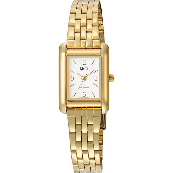 Ceas dama, Q&Q, Classic Q25C-002Y, mecanism quartz, metal, culoare argintie