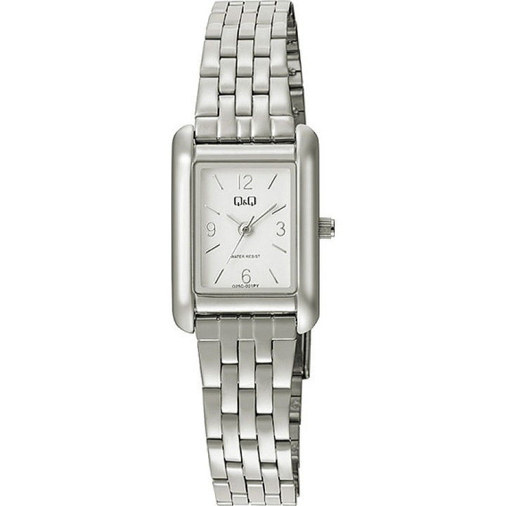 Ceas dama, Q&Q, Classic Q25C-001Y, metal, quartz