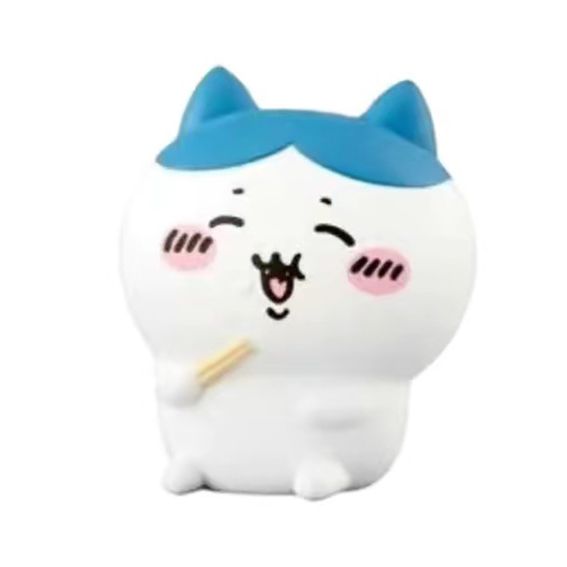 Figurina Chiikawa Hachiware, stil cartoon, unisex, 6cm, set 1 buc