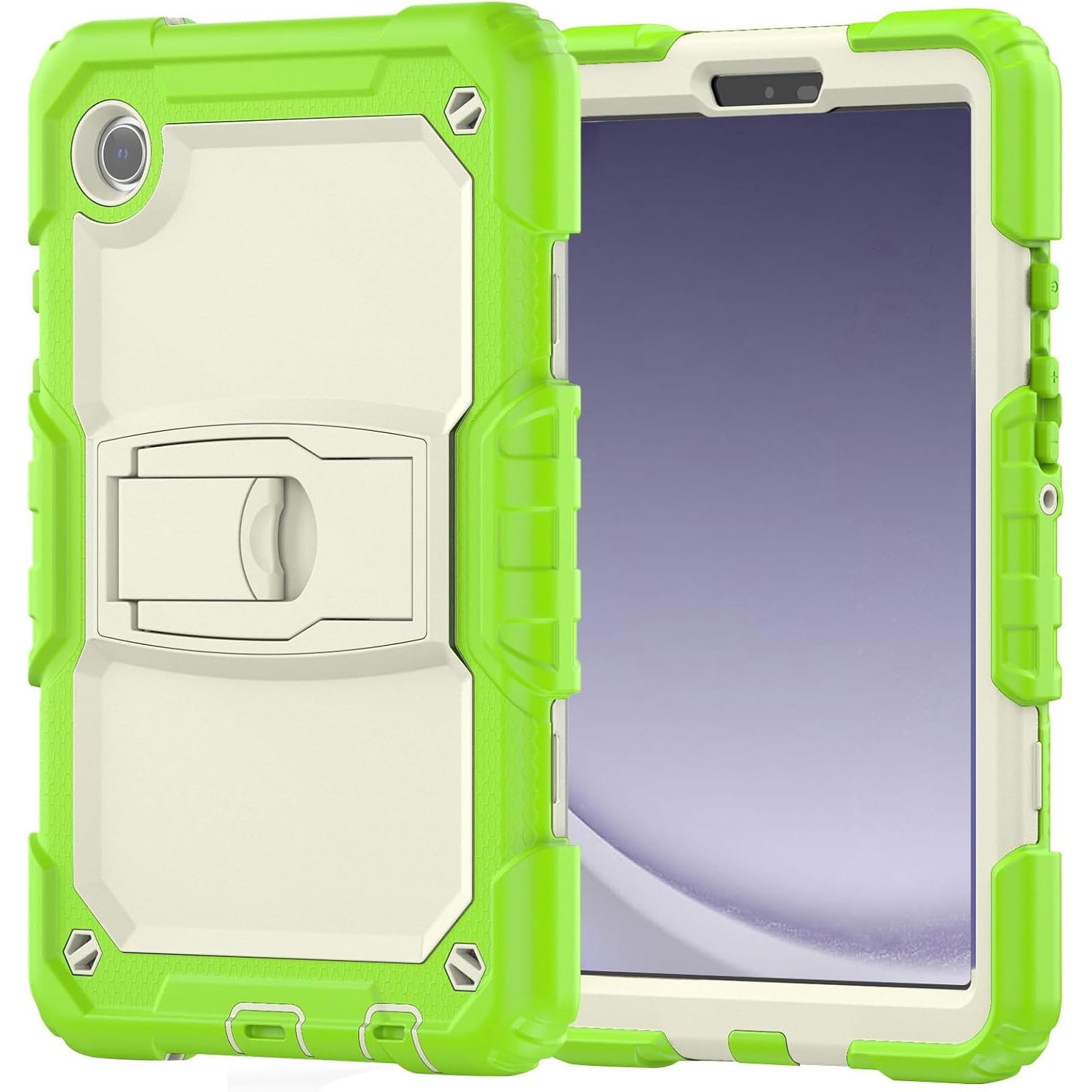 Husa Sigloo pentru iPad Mini 4/5 (2015/2019), 7.9" –Protectie Antisoc, Suport Reglabil, Verde praz