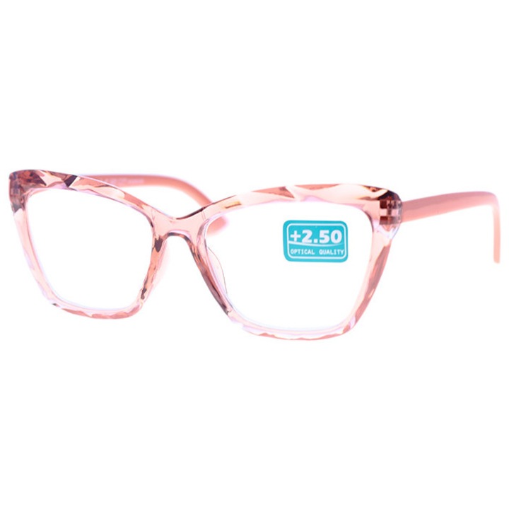 Ochelari de citit, albastru, DR01369, +3.50 dioptrii, Dr. Roshe